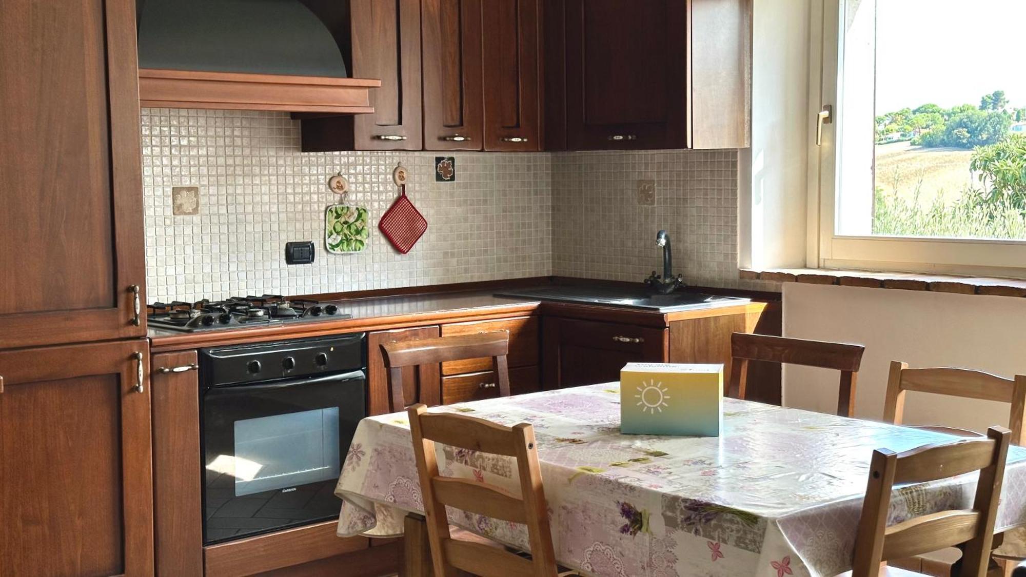 S214 - Sirolo, Trilocale Con Giardino In Zona Tranquilla Apartment Екстериор снимка